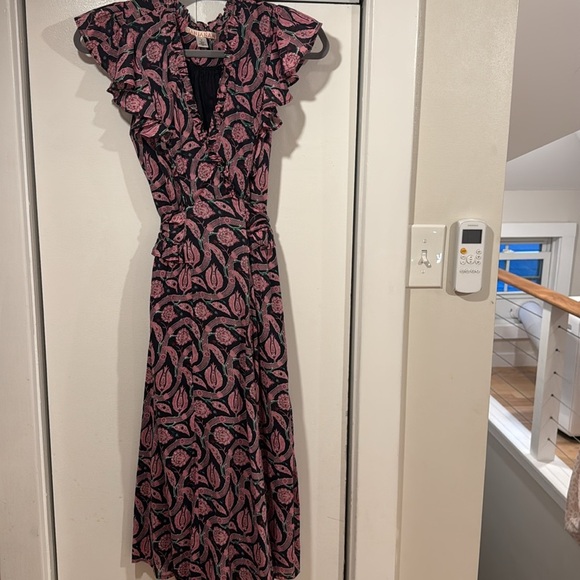 Banjanan Black Sultans Vine Bourbon Dress - Small - Picture 2 of 5